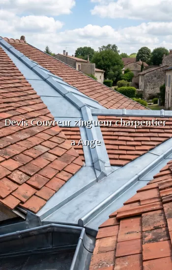 Devis Couvreur zingueur charpentier a Ange