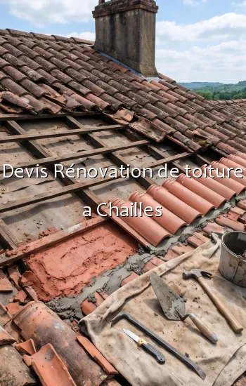 Devis Rénovation de toiture a Chailles