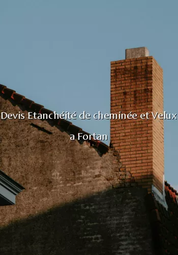 Devis Etanchéité de cheminée et Velux a Fortan