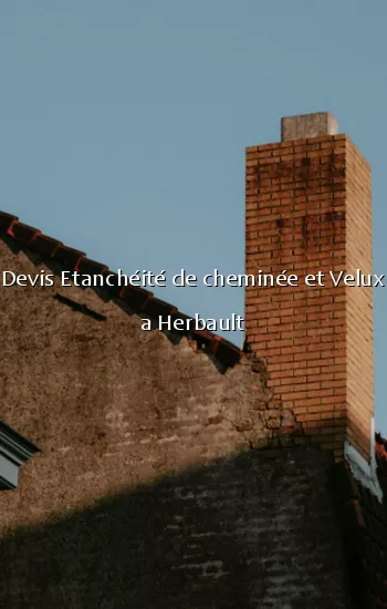 Devis Etanchéité de cheminée et Velux a Herbault