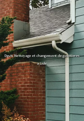 Devis Nettoyage et changement de gouttieres a Lisle