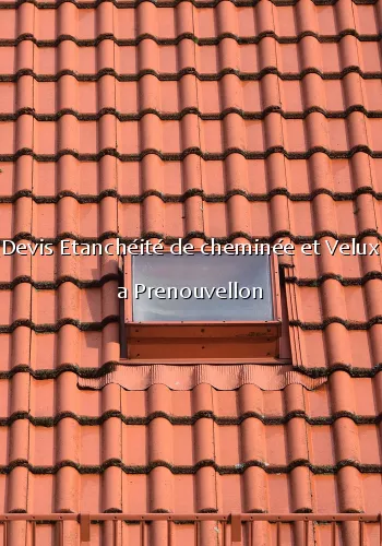 Devis Etanchéité de cheminée et Velux a Prenouvellon