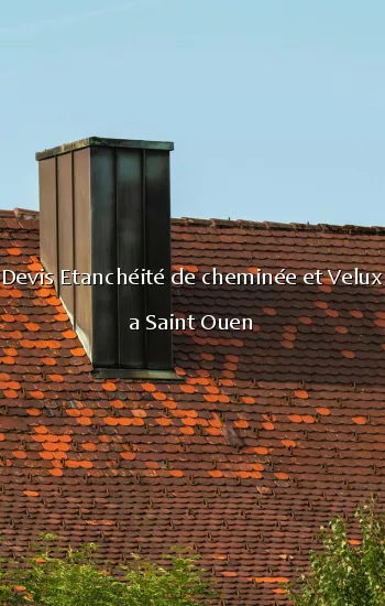 Devis Etanchéité de cheminée et Velux a Saint Ouen